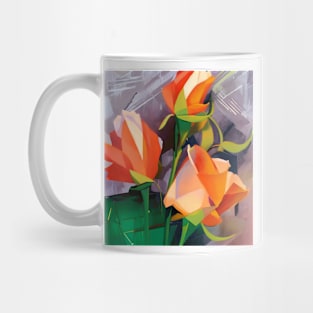 Three Budding Roses Mug